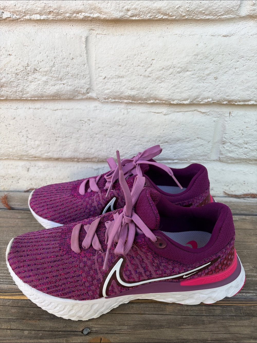 Nike Women’s Running Shoes - Plum and Pink